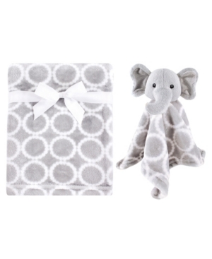 Hudson Baby Plush Blanket and Security Blanket Set