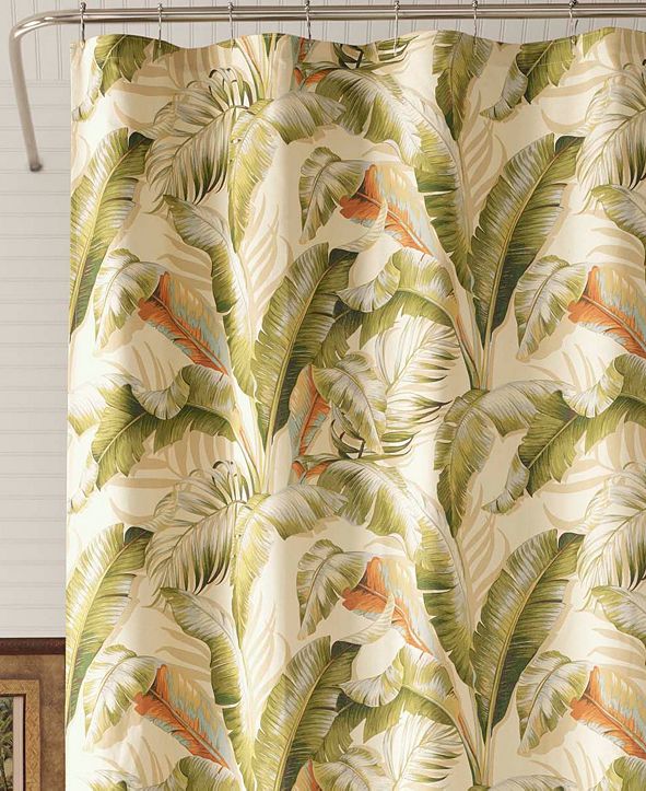Tommy Bahama Home Palmiers 100% Cotton Shower Curtains ...