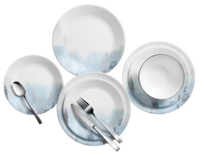 Corelle Tranquil Reflections 12 Dinnerware Set, Service for
