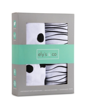 Ely's & Co Cotton Jersey Bassinet Sheet Set 2 Pack