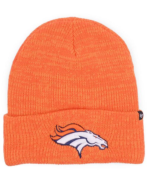 '47 Brand Denver Broncos Brain Freeze Cuff Knit Hat ...
