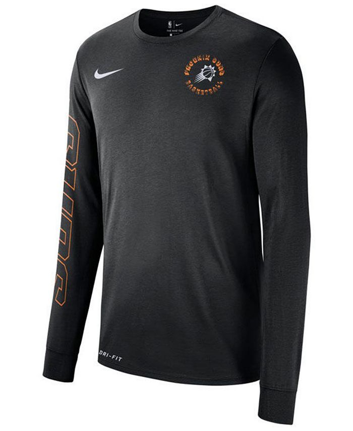 Nike Men's Phoenix Suns Logo Dry Long Sleeve T-Shirt - Macy's