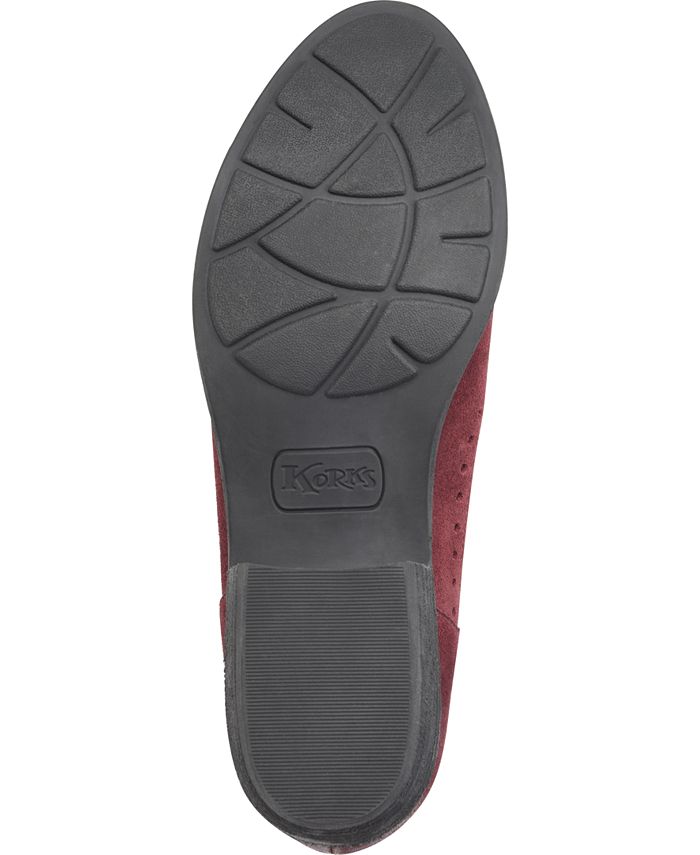 korks gertrude slip on shoes