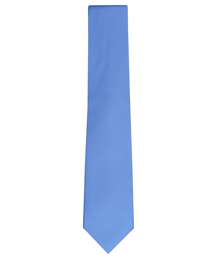Club Room Men's Parker Classic Grid Tie, Created for Macy's - Macy's