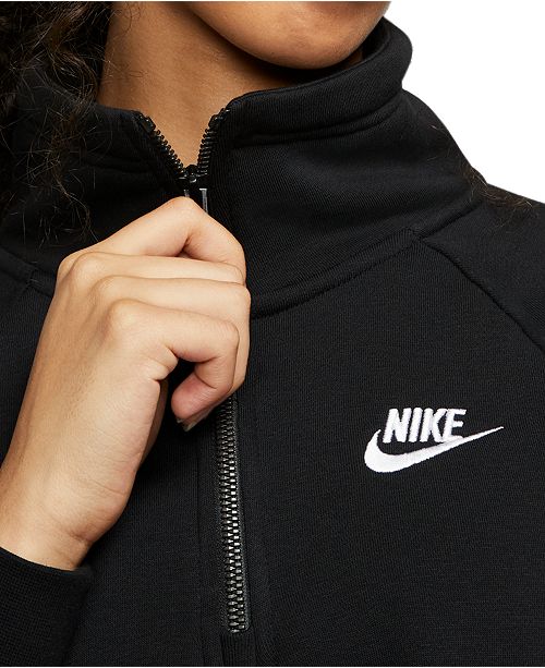 nike sportswear quarter-zip fleece sweatshirt nike sportswear quarter-zip fleece sweatshirt