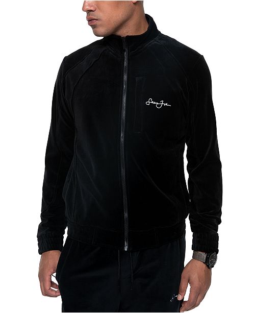 Sean John Men S Classic Velour Full Zip Track Jacket Reviews