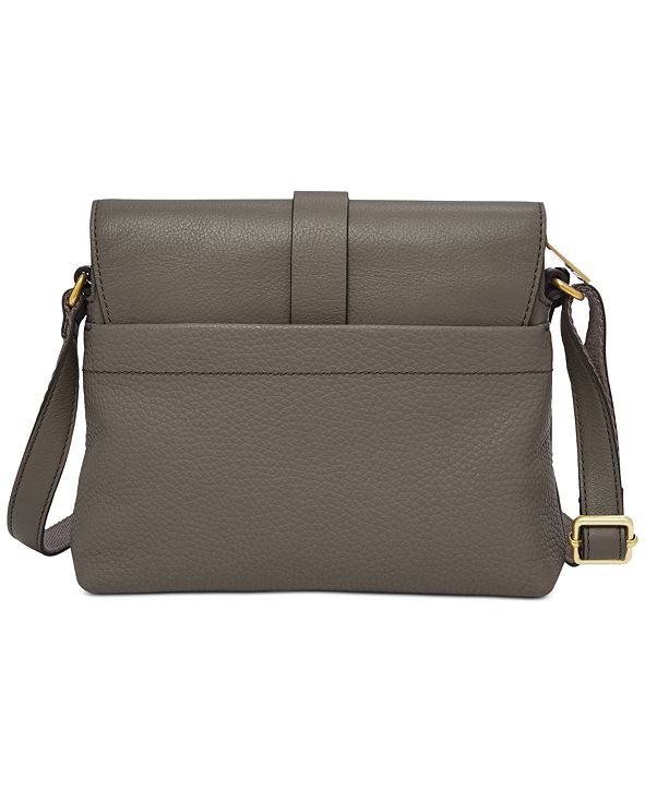 Fossil Kinley Small Leather Crossbody & Reviews - Handbags & Accessories - Macy&#39;s