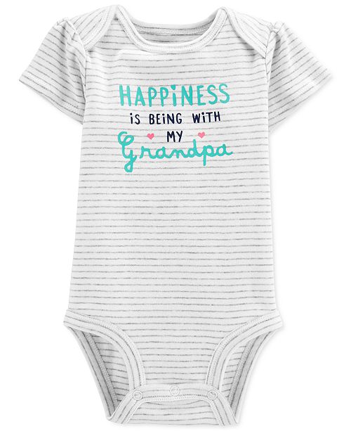 Carter S Baby Girls Cotton Grandpa Bodysuit Reviews All Baby