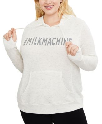 plus size nursing hoodie