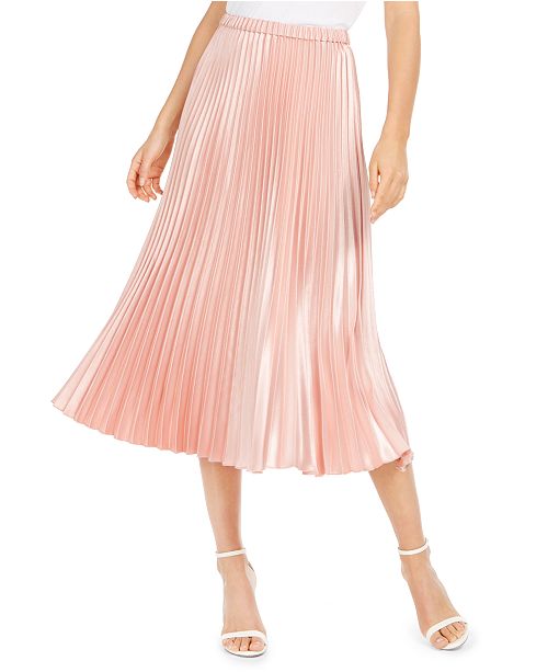 Anne Klein Pleated Midi Skirt Reviews Skirts Women Macy S