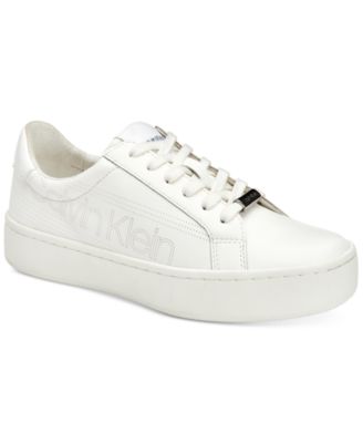 calvin klein sneakers black and white