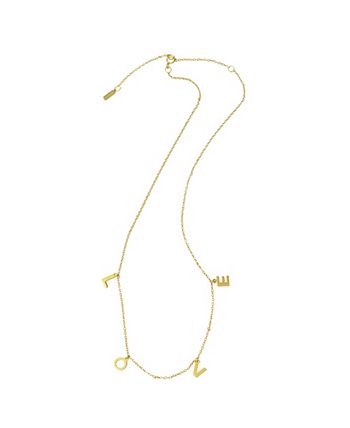 ADORNIA - Love Dangle Necklace