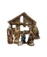 Kurt Adler 6-Inch Resin Nativity Set of 7