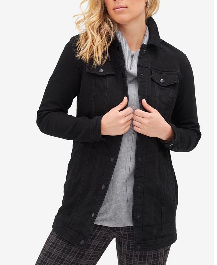 Tribal maxi jean jacket online