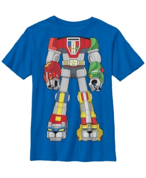 Fifth Sun Voltron Big Boy's Defender of The Universe Costume Vintage-Like Short Sleeve T-Shirt