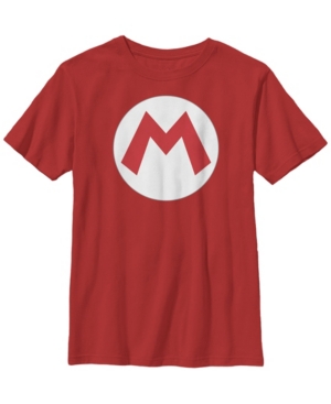 Fifth Sun Nintendo Big Boy's Super Mario Icon Costume Short Sleeve T-Shirt