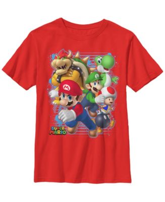 Fifth Sun Nintendo Big Boy's Super Mario Luigi Bowser Paint Short ...