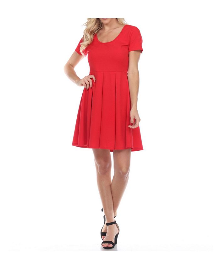 Macy's short white dresses store