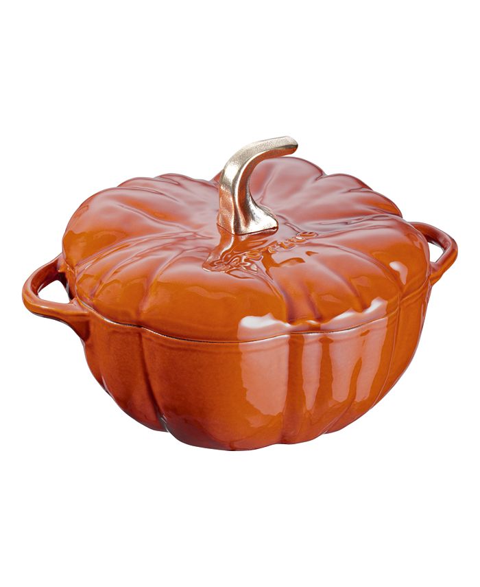 Staub - Cast Iron 5-qt Pumpkin Cocotte - Burnt Orange