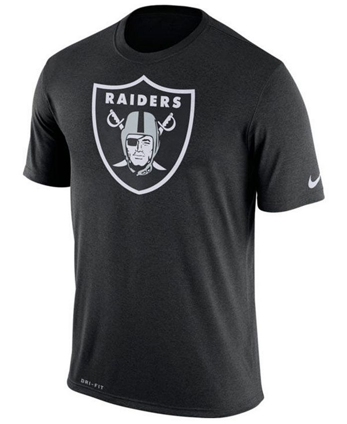 Nike Men's Las Vegas Raiders Legend Logo Essential 3 T-Shirt & Reviews ...