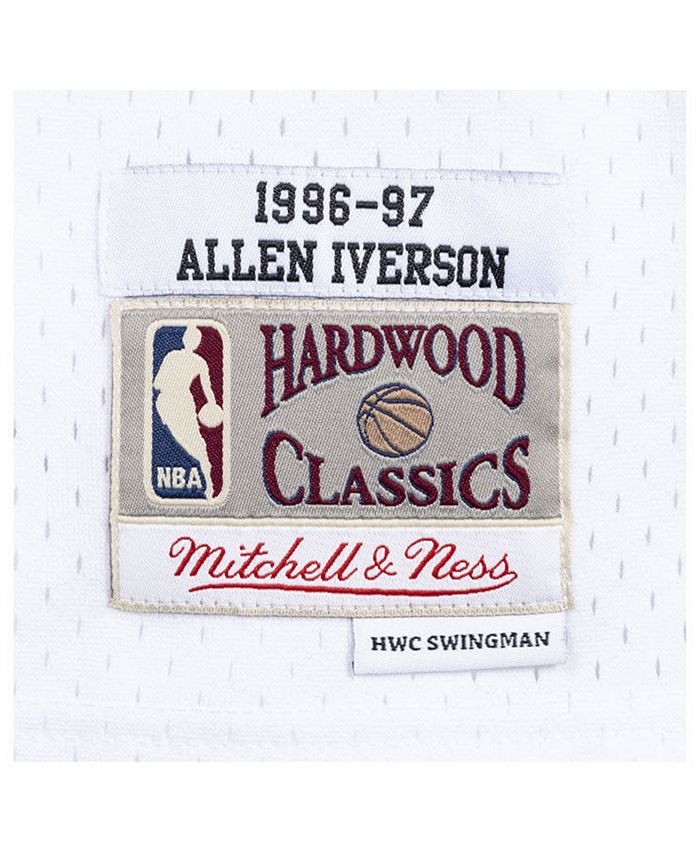 Mitchell & Ness Men's Allen Iverson Philadelphia 76ers Woodland Camo  Swingman Jersey - Macy's
