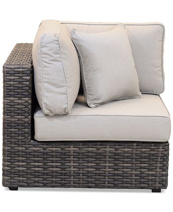Furniture - Viewport Outdoor Corner Unit with Sunbrella&reg; Cushion
