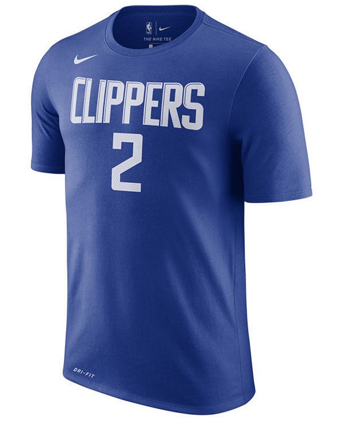 Nike Men's Kawhi Leonard Los Angeles Clippers Icon Player T-Shirt - Macy's