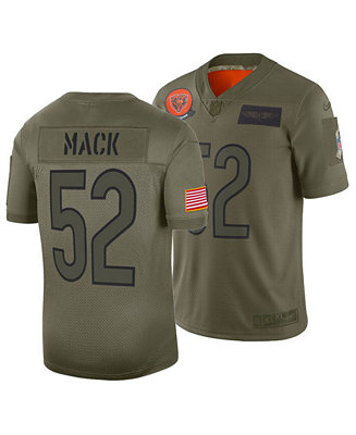 Nike Men's Khalil Mack Chicago Bears Salute To Service Jersey 2019 ...
