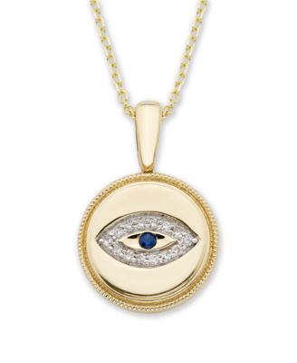 macy's evil eye necklace