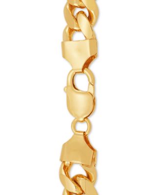 Cuban Link 26" Chain Necklace in 18k Gold-Plated Sterling Silver or Sterling Silver