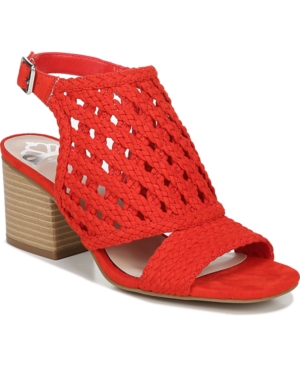 image of Fergalicious Viv Block Heel Dress Sandals Women-s Shoes