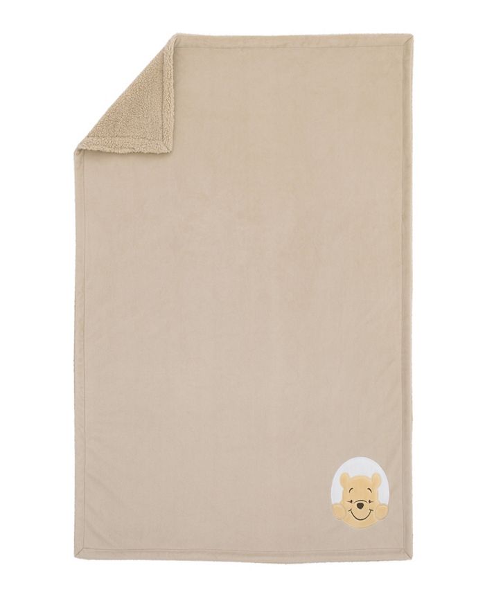 Disney Winnie the Pooh Sherpa Baby Blanket Macy's