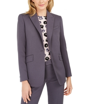 UPC 093487997369 product image for Anne Klein One-Button Blazer | upcitemdb.com