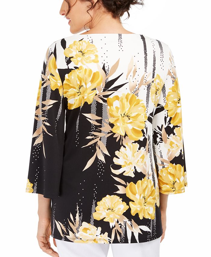 macy's inc tunic tops