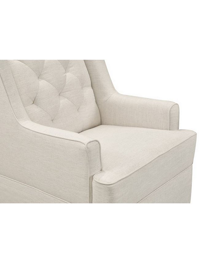 Million Dollar Baby Classic Sadie Swivel Glider With Storage Ottoman Macy's