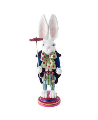 Kurt Adler - 18-Inch Hollywood™ White Rabbit Nutcracker