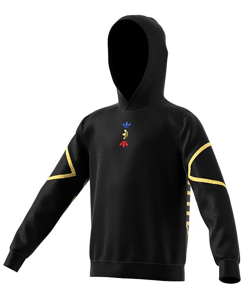 Adidas Big Boys Large Logo Fleece Hoodie Reviews Sweaters Kids Macy S