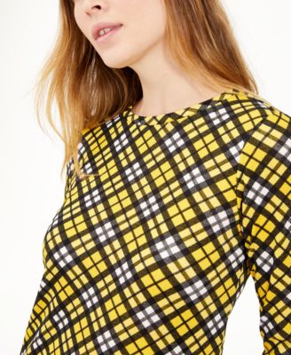 Michael Kors Plaid T-Shirt Dress