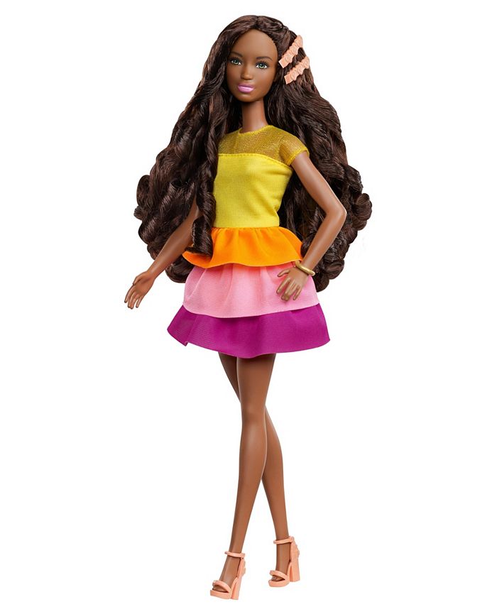 Barbie Ultimate Curls™ Doll and Playset - Macy's