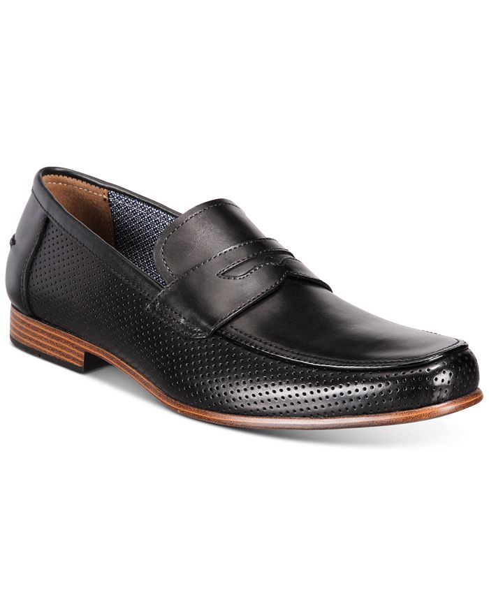 Bar III Men's Peyton Leather Penny Loafers, Created for Macy's & Reviews -  All Men's Shoes - Men - Macy's