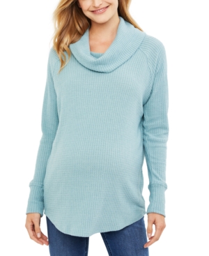 image of Jessica Simpson Maternity Cowl-Neck Top