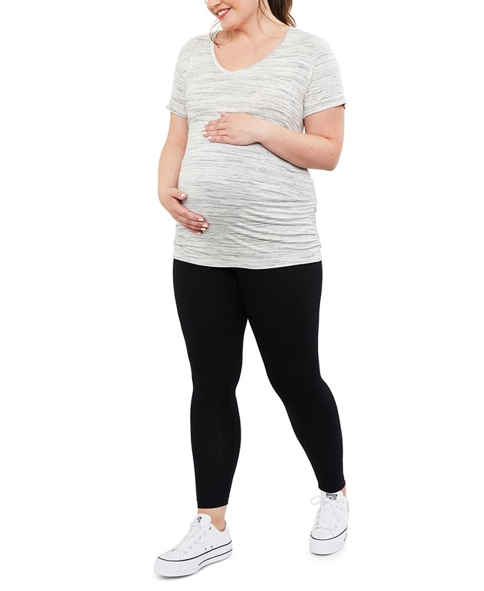 Motherhood Maternity Plus Size Basic Layering Maternity Leggings Macy's