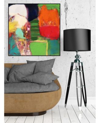 30" x 30" Heart Chambers Art Block Framed Canvas