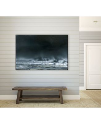 Giant Art 28" x 22" Sea View I Art Block Framed Canvas