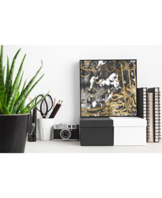 20" x 20" Arabic Abstract V Art Block Framed Canvas
