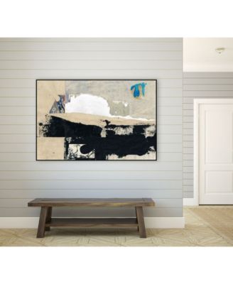 14" x 11" Modern Collage VI Art Block Framed Canvas