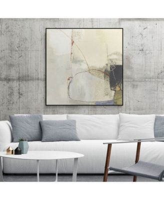 30" x 30" Pique VI Art Block Framed Canvas