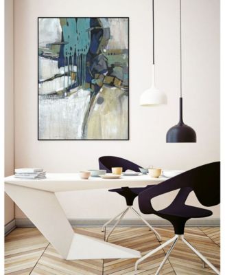 28" x 22" Separation II Art Block Framed Canvas