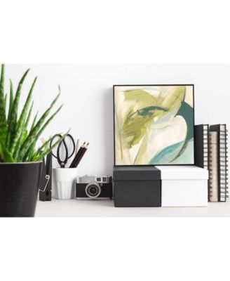 30" x 30" Vertigo Note II Art Block Framed Canvas