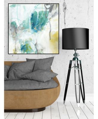 20" x 20" Aquatic Atmosphere II Art Block Framed Canvas